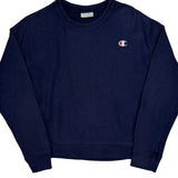 Reverse Weave Champion Sweatshirt - Medium Navy Cotton