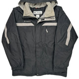 Columbia Ski Jacket - Medium Black Polyester