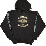 Motorcycles Harley Davidson Graphic Hoodie - XL Black Cotton