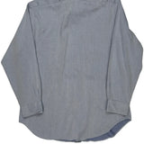 Andrew Polo By Ralph Lauren Shirt - Large Blue Cotton