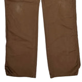 Dickies Carpenter Pants - 36W 32L Brown Cotton