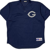 G Logo Majestic Jersey - XL Navy Polyester