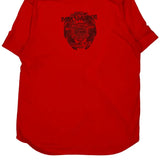 Motorcycle Harley Davidson T-Shirt - Medium Red Cotton