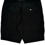 Ecko Unltd Cargo Shorts - 38W 10L Black Cotton