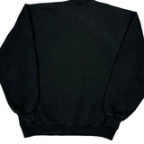 Made In USA Russell Athletic College Sweatshirt - Large Black Cotton