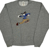 Disney Sweatshirt - Large Grey Cotton Blend