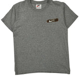 Made In USA Nike T-Shirt - Large Grey Cotton