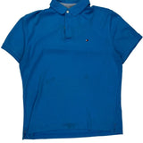 Tommy Hilfiger Polo Shirt - No Size Blue Cotton