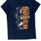 Kyle Busch Nascar T-Shirt - Small Blue Cotton