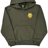 Skateboarding Dickies Graphic Hoodie - XS Green Cotton