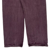 501 Levis Jeans - 36W 27L Purple Denim