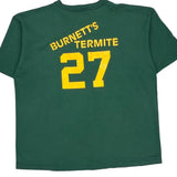 Single Stitch Pearl City Baseball Cotton Deluxe Graphic T-Shirt - XL Green Cotton