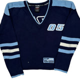 Youth Fubu Sweater - Medium Blue Cotton