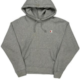 Reverse Weave Champion Hoodie - Medium Grey Cotton Blend
