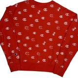 Reverse Weave Champion Sweatshirt - Medium Red Cotton Blend
