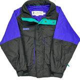 Age 10-12 Columbia Ski Jacket - Medium Black Nylon