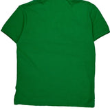 Polo By Ralph Lauren Slim Fit Polo Shirt - Large Green Cotton