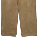 Carhartt Carpenter Trousers - 34W 31L Brown Cotton
