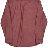 Timberland Shirt - Medium Red Cotton