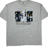 East Burke High Hanes Single Stitch T-Shirt - XL Grey Cotton Blend