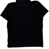 Tommy Hilfiger Slim Fit Polo Shirt - Large Black Cotton