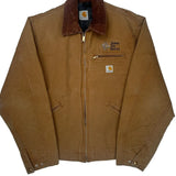 Kansas Gas Service Carhartt Jacket - Medium Brown Cotton