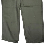 Carhartt Carpenter Trousers - 34W 30L Green Cotton