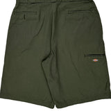 Loose Fit Dickies Shorts - 36W 10L Green Cotton Blend