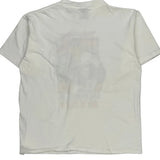 Single Stitch Cal Ripken Jr. Oneita Graphic T-Shirt - Large White Cotton