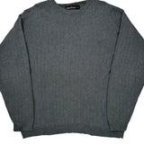 Nautica Sweater - Large Gray Cotton