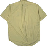 Blake Ralph Lauren Short Sleeve Shirt - Medium Yellow Cotton
