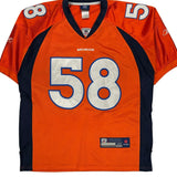 Broncos Reebok Nfl Football Jersey - XL Orange Polyester