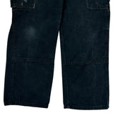 Wrangler Cargo Pants - 33W 30L Black Cotton
