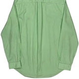 Ralph Lauren Striped Shirt - Large Green Cotton