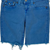 True Religion Denim Shorts - 28W US 0 Blue Denim