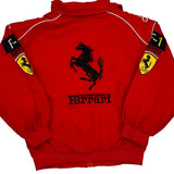 Kids Ferrari Graphic Bomber Jacket - Small Red Polyester