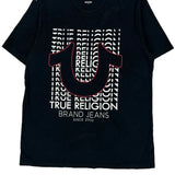 World Tour True Religion T-Shirt - Large Black Cotton