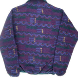Made In USA Columbia Aztec T Snap Fleece - Medium Purple Polyester
