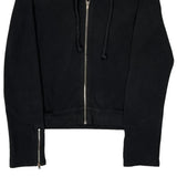 True Religion Studded Hoodie - Medium Black Cotton