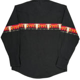 Western Wrangler Graphic Shirt - Large Black Cotton