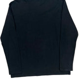 Oakley Long Sleeve T-Shirt - XL Black Cotton