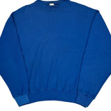 Blank Tultex Sweatshirt - Large Blue Cotton