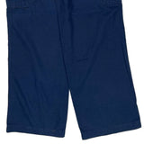 Carhartt Cargo Trousers - 31W 30L Blue Cotton Blend