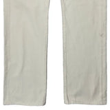 501 Levis Jeans - 32W 30L White Cotton