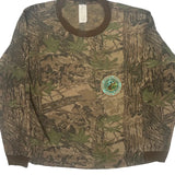 Mossy Oak Break-Up Unbranded Camo Long Sleeve T-Shirt - 2XL Camo Cotton