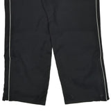Reebok Track Pants - XL Black Polyester