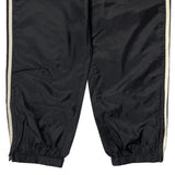 Adidas Track Pants - Medium Black Nylon