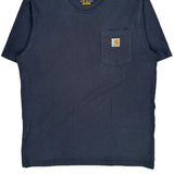 Original Fit Carhartt T-Shirt - Medium Blue Cotton