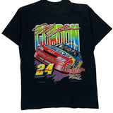 Jeff Gordon Fruit Of The Loom Nascar T-Shirt - Large Black Cotton