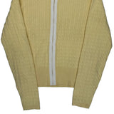 Tommy Hilfiger Cardigan - XL Yellow Cotton